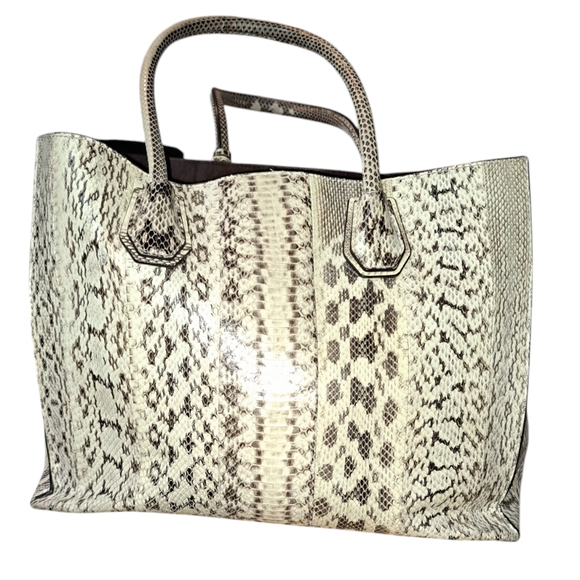 Michael Kors Snakeskin Tote - Picture 2 of 14